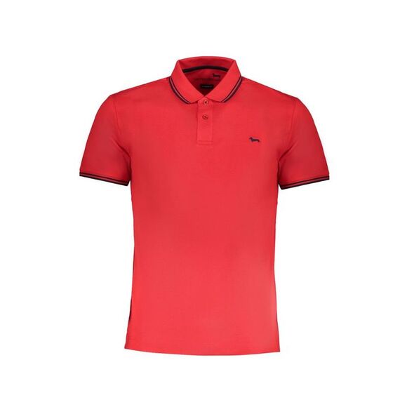 Harmont & Blaine Red Cotton Polo Men's Shirt
